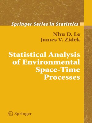 cover image of Statistical Analysis of Environmental Space-Time Processes